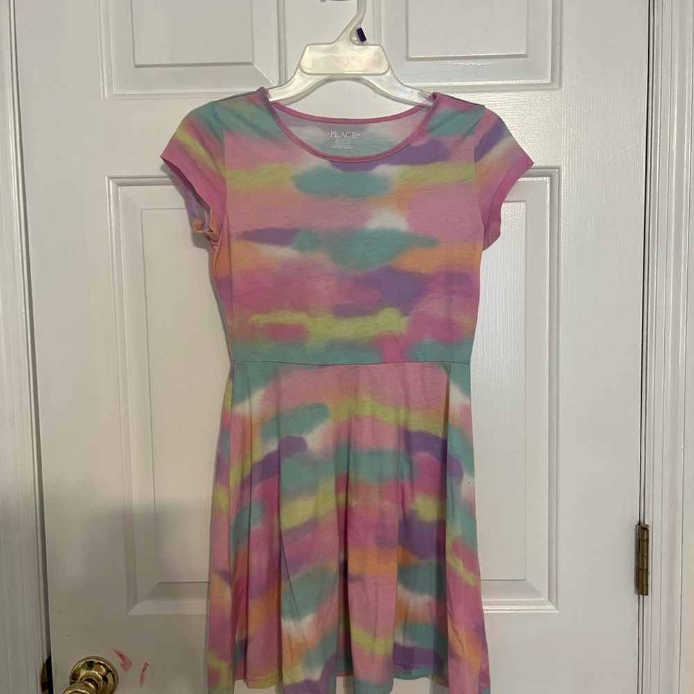 Girls Cotton Tie Dye dress